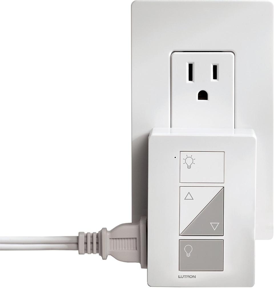 When gifting a smart home device, your best bet is something dead easy to understand and set-up, lest it gets tossed to the junk drawer or (gasp!) regifted. Lutron’s smart outlet is beyond simple and turns any plug-in table or floor lamp into a dimming lamp that can be controlled by your preferred smart assistant or a little remote. It’s is a nice way to share with someone the importance and satisfaction of dim light in the home. For a little refresher, check out our rant.
SHOP NOW: Caseta smart lighting lamp dimmer by Lutron, $49.95, amazon.com.