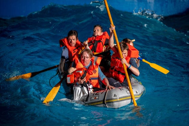 Lifeboat crews migrant rescues