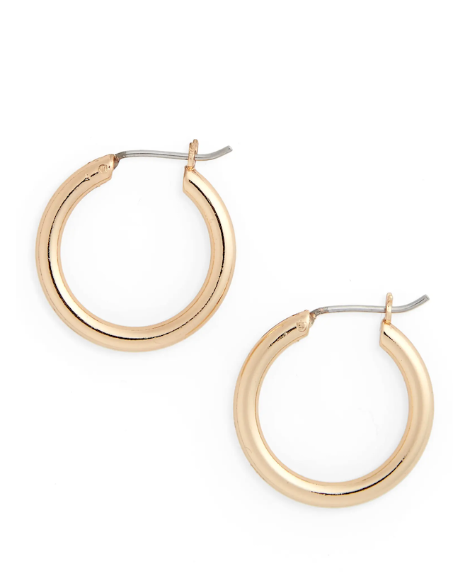 Nordstrom Small Endless Hoop Earrings
