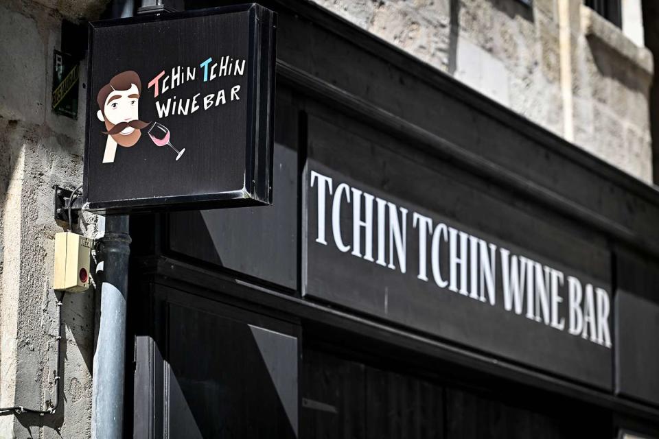 <p>UGO AMEZ/SIPA/Shutterstock</p> Tchin Tchin Wine Bar in Bordeaux.