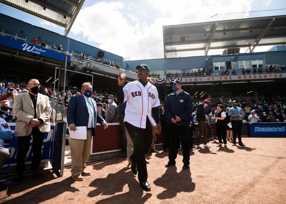 Hall of Fame Jim Rice returns Thursday to Polar Park.