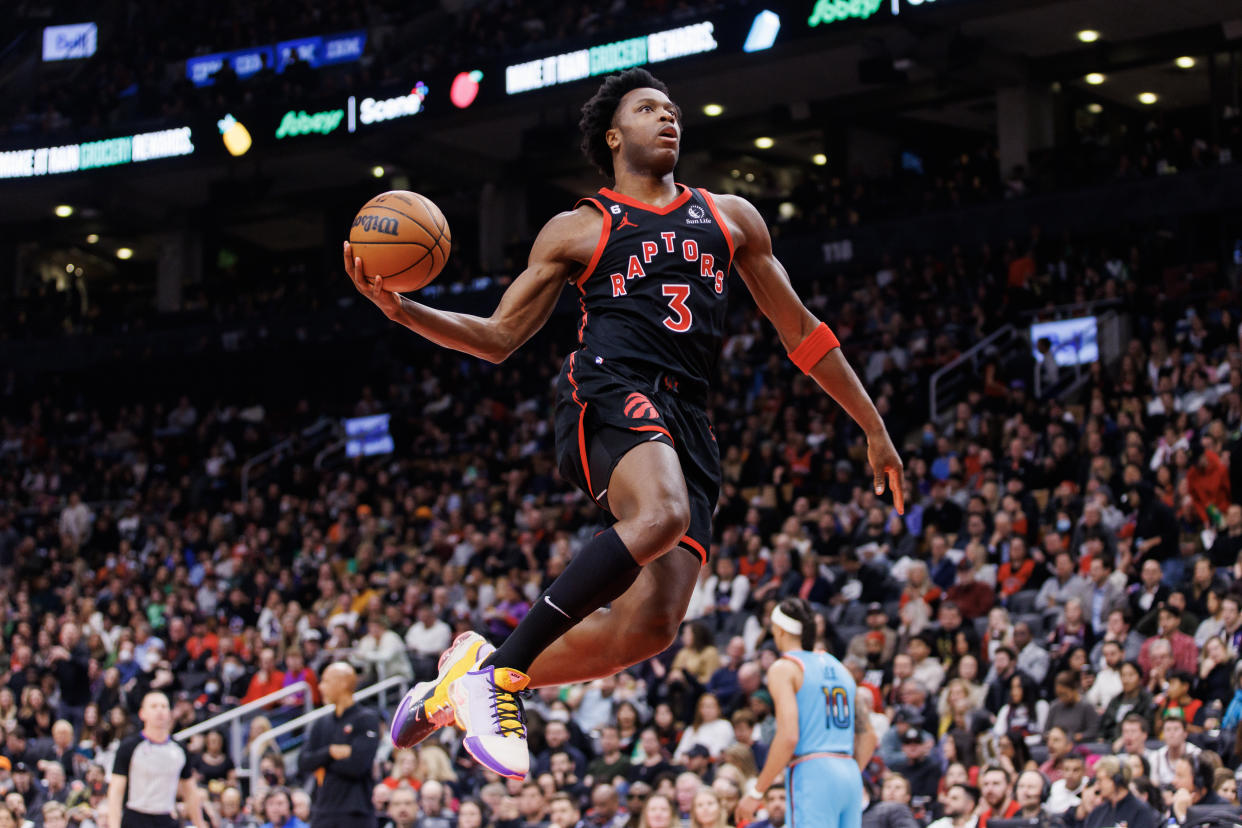 OG Anunoby #3 of the Toronto Raptors has fantasy value