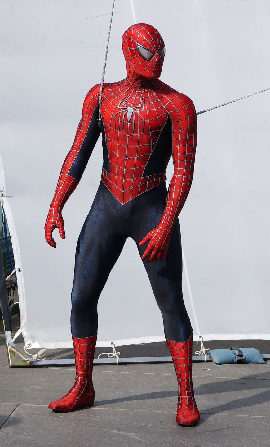Florida Man Dressed As Spider-Man Pressure Washes His Roof
