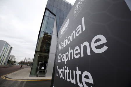 A general view of the newly built National Graphene Institute in central Manchester, northern England, April 12, 2015. REUTERS/Andrew Yates