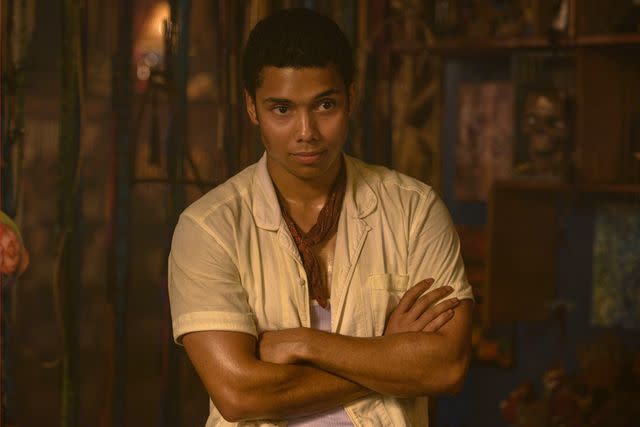 <p>Diyah Pera/Netflix/Kobal/Shutterstock </p> Chance Perdomo in 'Chilling Adventures of Sabrina'