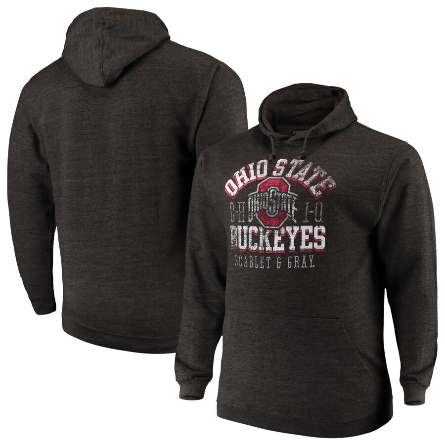 Ohio State Buckeyes Big & Tall Freestyle Pullover Hoodie