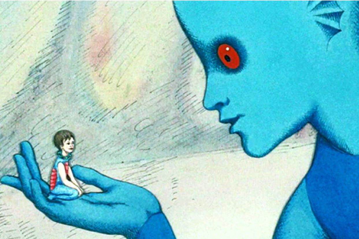 La Planète sauvage, film d'animation de René Laloux et Roland Topor, fait l'objet d'un livre sur les coulisses de son tournage.  - Credit:Capricci