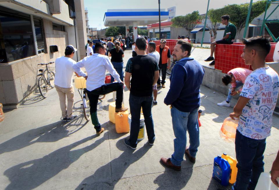 FOTOS | México comienza el 2019 con desabasto de gasolina