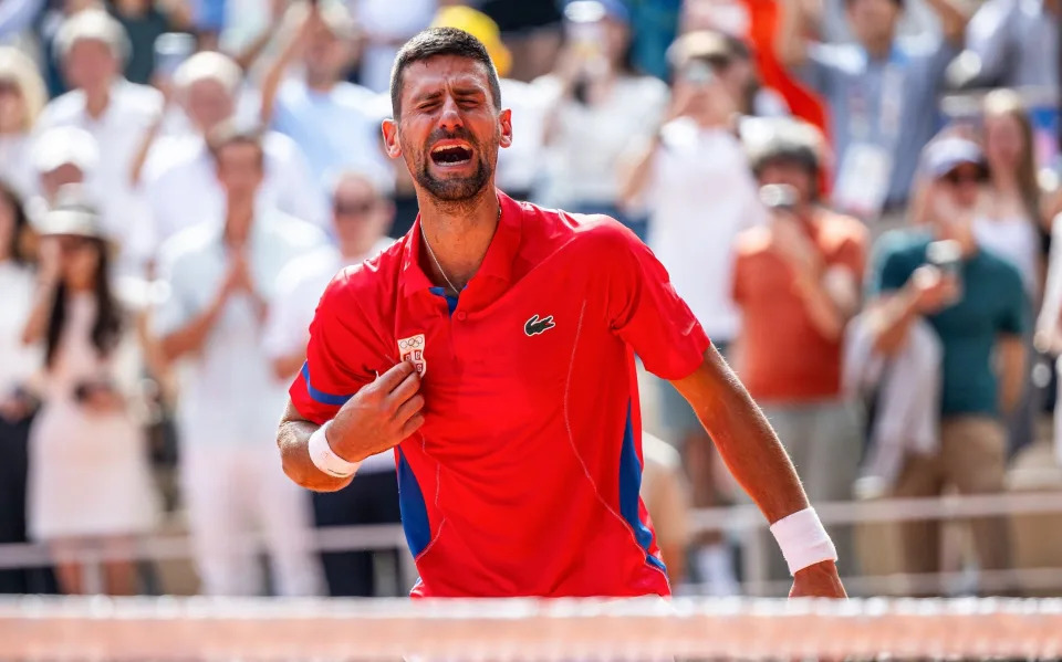 Novak Djokovic 'completes tennis' after beating Carlos Alcaraz to win Olympic gold