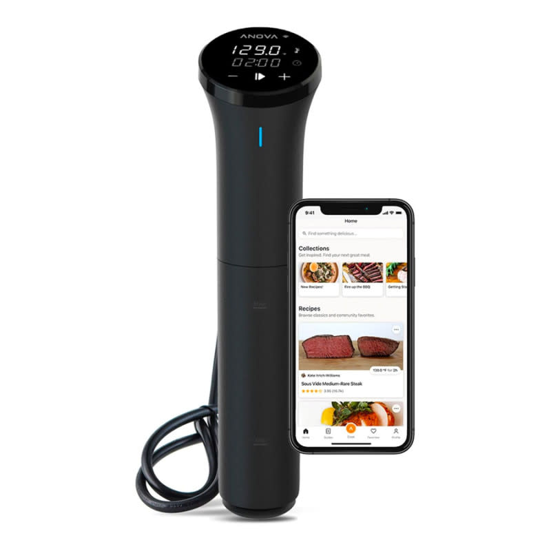 <p>Courtesy of Amazon</p><p>Long a mainstay in professional kitchens, sous vide cookers have become increasingly popular with regular folks in recent years. That’s because they’re an easy way to cook foods to an exact temperature, which makes it especially useful for meat, poultry, and fish where cooking temperature is vital. And though it typically takes a few hours, the set-it-and-forget-it aspect of sous vide cooking means it won’t take up much of a new dad’s day.</p><p>[$133 (was $150); <a href="https://clicks.trx-hub.com/xid/arena_0b263_mensjournal?q=https%3A%2F%2Fwww.amazon.com%2FAnova-Precision-Cooker-Nano-3-0%2Fdp%2FB0BQ93XGWC%3Fth%3D1%26linkCode%3Dll1%26tag%3Dmj-yahoo-0001-20%26linkId%3Dc48508342e840c9b04030e11d65c3ace%26language%3Den_US%26ref_%3Das_li_ss_tl&event_type=click&p=https%3A%2F%2Fwww.mensjournal.com%2Fgear%2Fgifts-for-new-dads%3Fpartner%3Dyahoo&author=Cameron%20LeBlanc&item_id=ci02cc9a3980002714&page_type=Article%20Page&partner=yahoo&section=shopping&site_id=cs02b334a3f0002583" rel="nofollow noopener" target="_blank" data-ylk="slk:amazon.com;elm:context_link;itc:0;sec:content-canvas" class="link ">amazon.com</a>]</p>