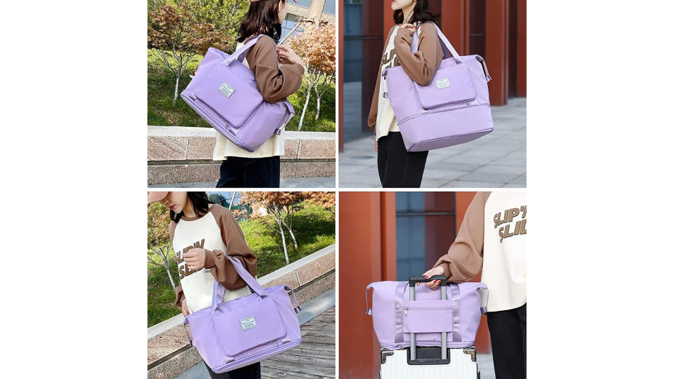 Foldable Expandable Travel Bag. (Photo: Shopee SG)