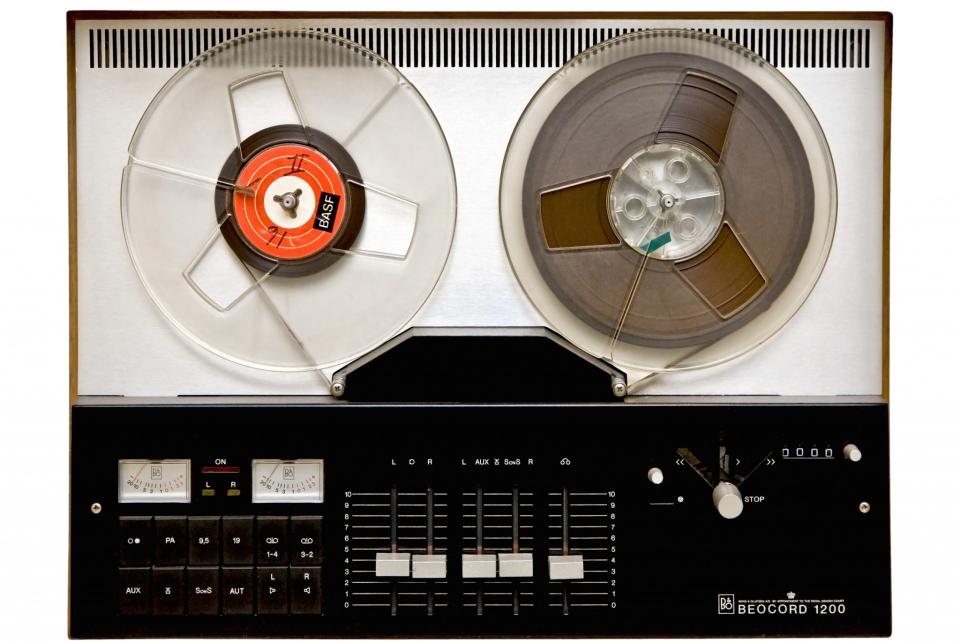 <p>This infuriatingly fiddly magnetic tap-based audio format had its origins in the 1920s and was popular in mid-century homes before being overtaken by the cassette tape. Following the resurgence of vinyl, reel-to-reel is also said to be making a comeback. (NielsDK / imageBROKER/REX/Shutterstock) </p>