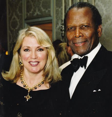 <p>Berliner Studio</p> Joanna Poitier and Sidney Poitier