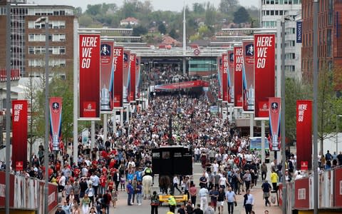 Wembley Way - Credit: PA