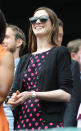 <b>Anne Hathaway at Wimbledon 2011 </b><br><br><i>The Princess Diaries</i> actress was one step ahead of the fash pack when she wore this black and fuschia pink spotty dress to last year's Wimbledon. She's teamed it with a pair of on-trend cat eye sunnies and a winning grin.<br><br>© Rex