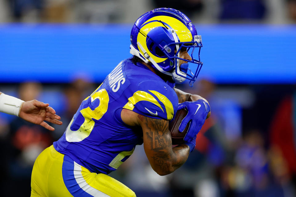 Los Angeles Rams running back Kyren Williams (23) 