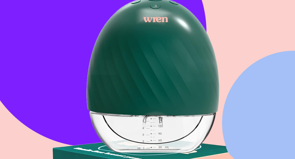 The Wren breast pump has changed the game for me. (Wren / Yahoo Life UK)