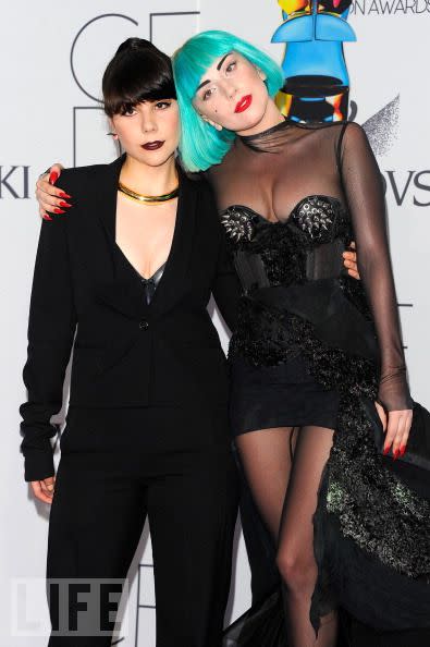 With Her Sister, Natali Germanotta