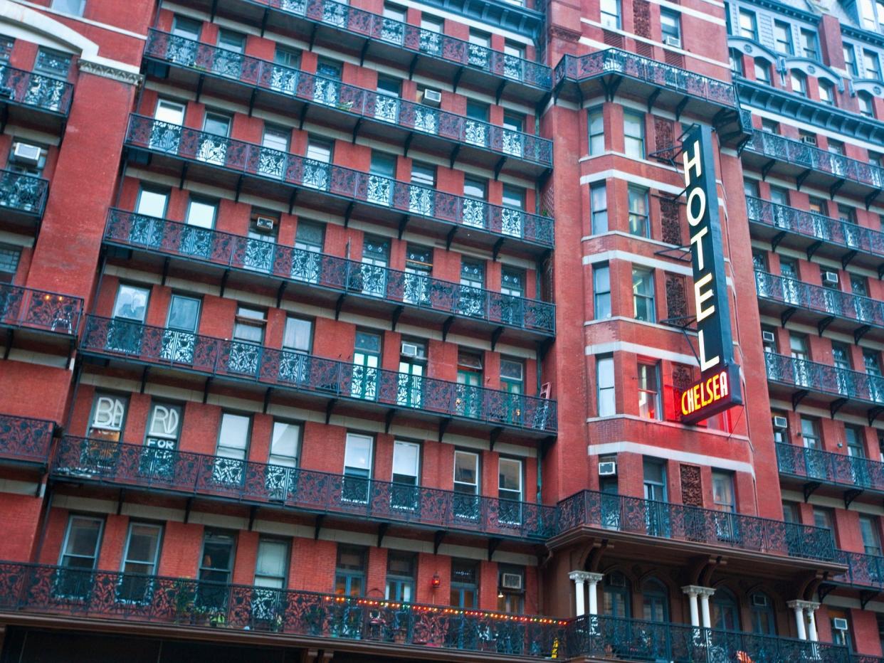 Hotel Chelsea in Manhattan, New York.