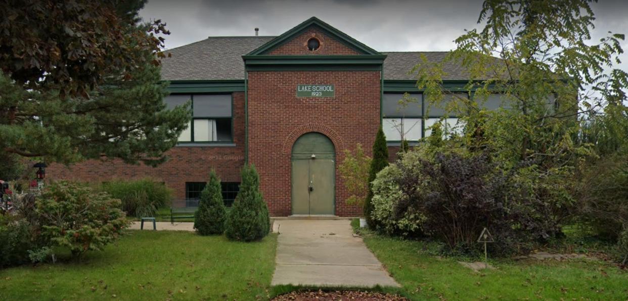 The Cudahy Lake School building, 3744 E. Ramsey Ave., could become loft-style apartments.