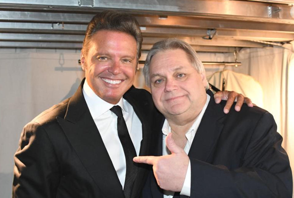 Luis Miguel con Carlos Bremer / Cortesía 