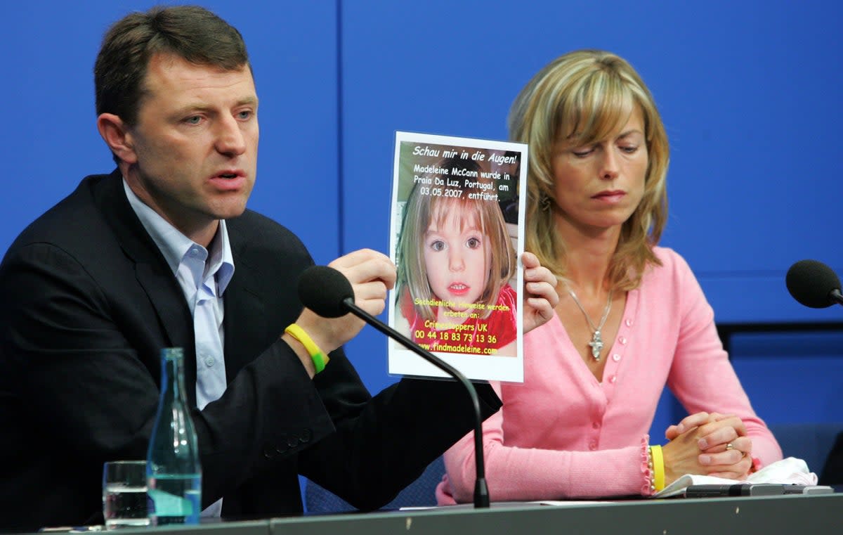 Parents Kate and Gerry McCann still don’t know what happened to their daughter (Getty Images)