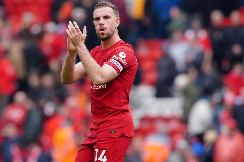 Liverpool captain Jordan Henderson has often been underappreciated during his time at Anfield (PA Wire)