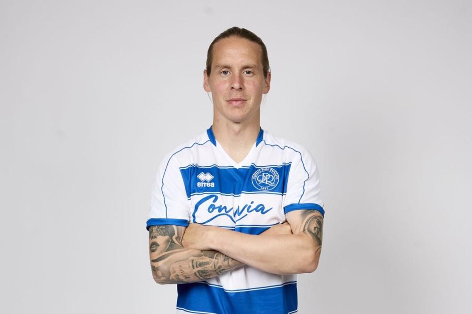 QPR captain Stefan Johansen is targeting a promotion push in the Championship this season  (QPR)