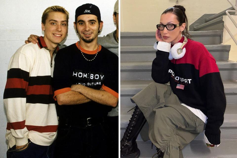 Bella Hadid Has Been Dressing Like '90s NSYNC