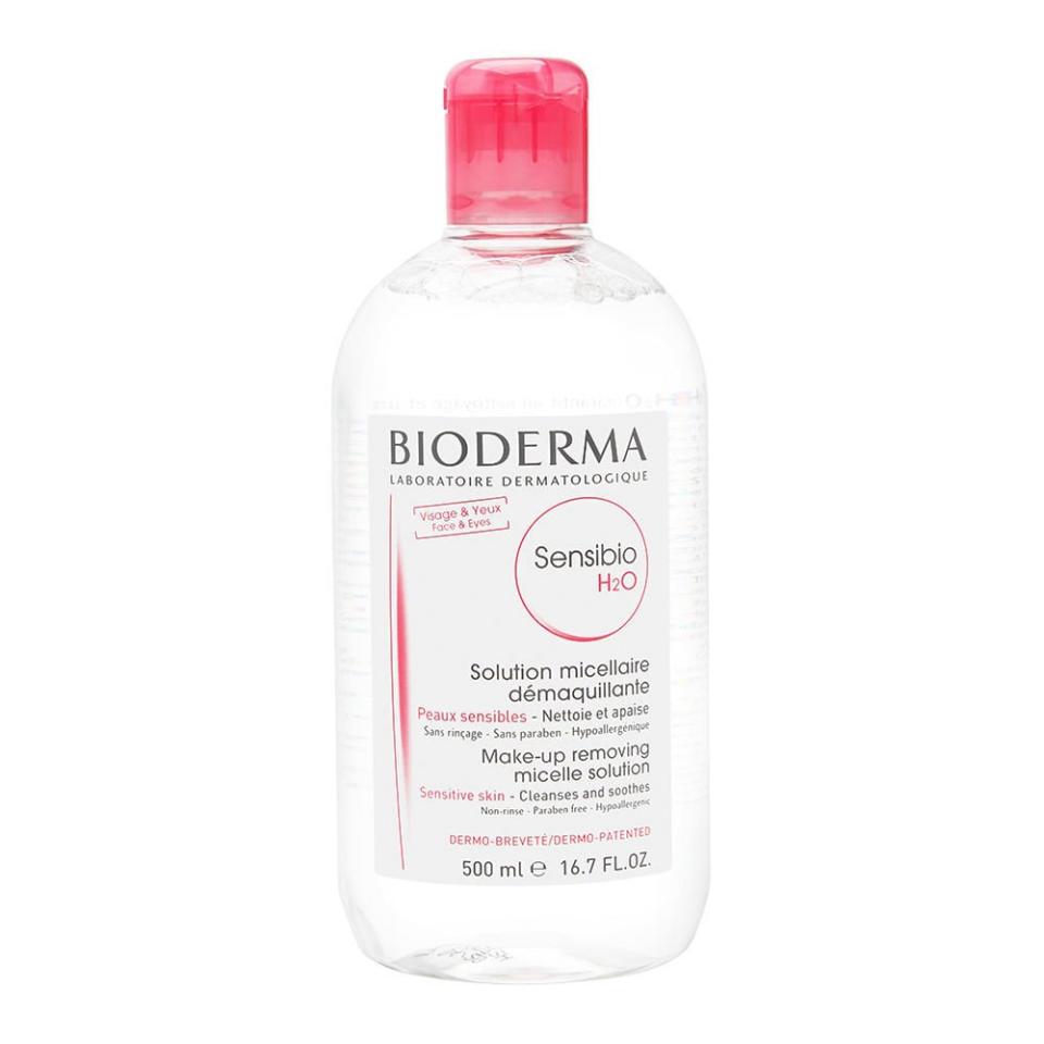 Bioderma Sensibio H2O Soothing Micellar Cleansing Water and Makeup Removing Solution for Sensitive Skin - Face and Eyes
