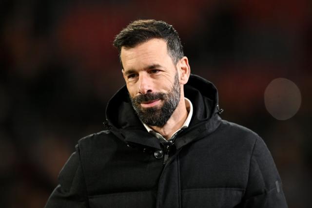 Ruud Van Nistelrooy of Manchester United at the friendly match News  Photo - Getty Images