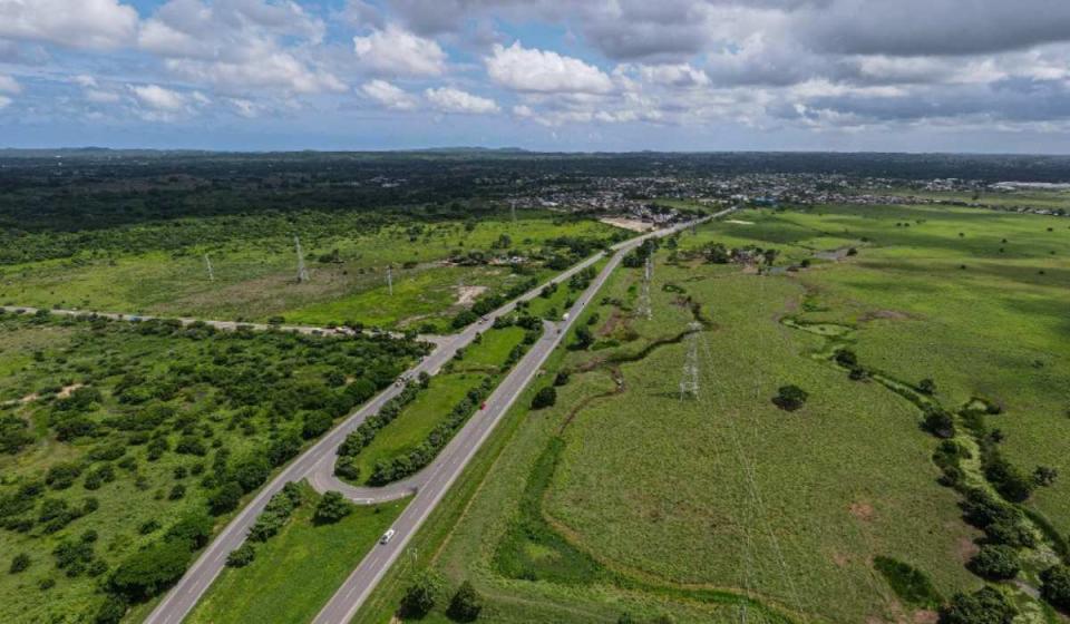 Autopistas del Caribe es un corredor de carga entre Cartagena y Barranquilla. Foto: MinTransporte