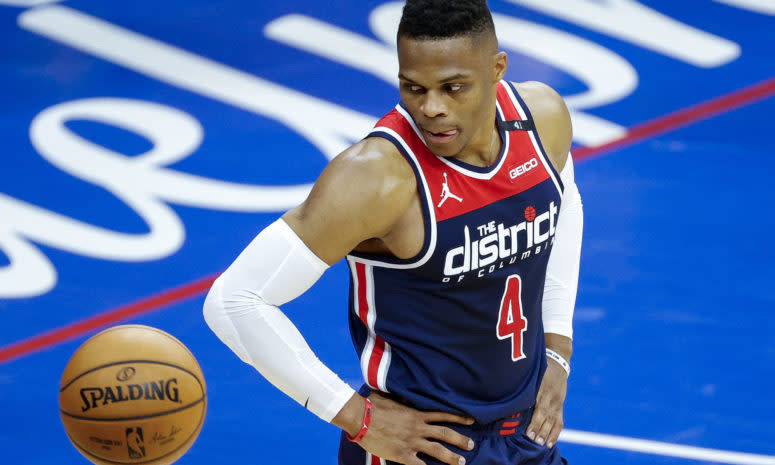Washington Wizards point guard Russell Westbrook.