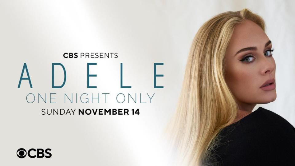 CBS will broadcast a two-hour special with Adele (Simon Emmett)