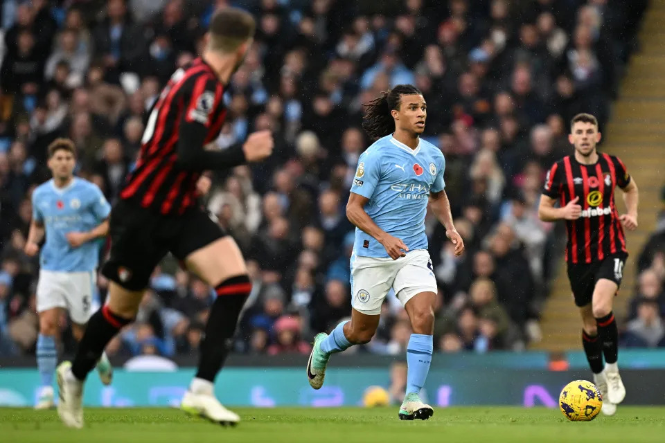 Pushed inside when City had the ball and tended to avail of the easy pass to Doku, rather than attempting anything too complicated. Most of Bournemouth's attacks did come down Ake's goal, though, and the ex-Bournemouth man grabbed a late sixth at the end.