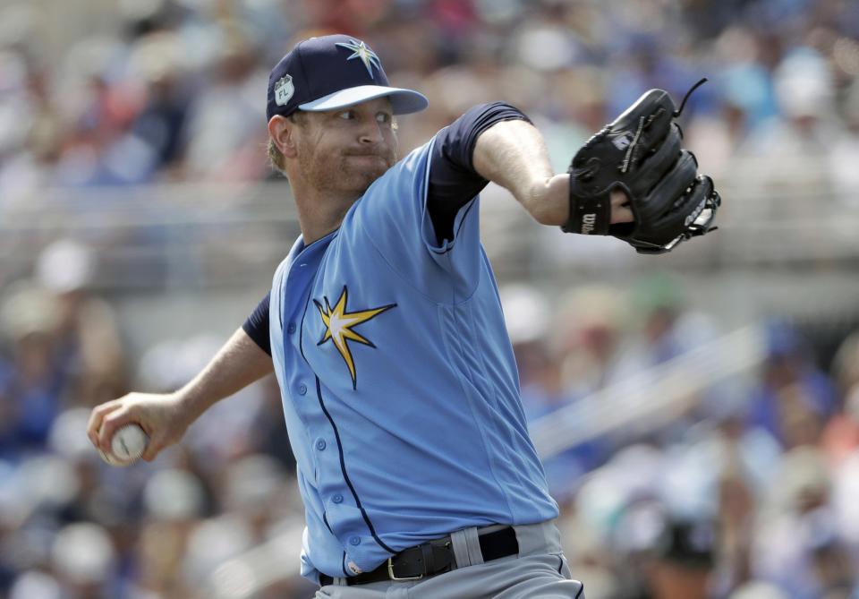 Alex Cobb is one of the veteran pitchers that makes the Rays' rotation a strength. (AP)