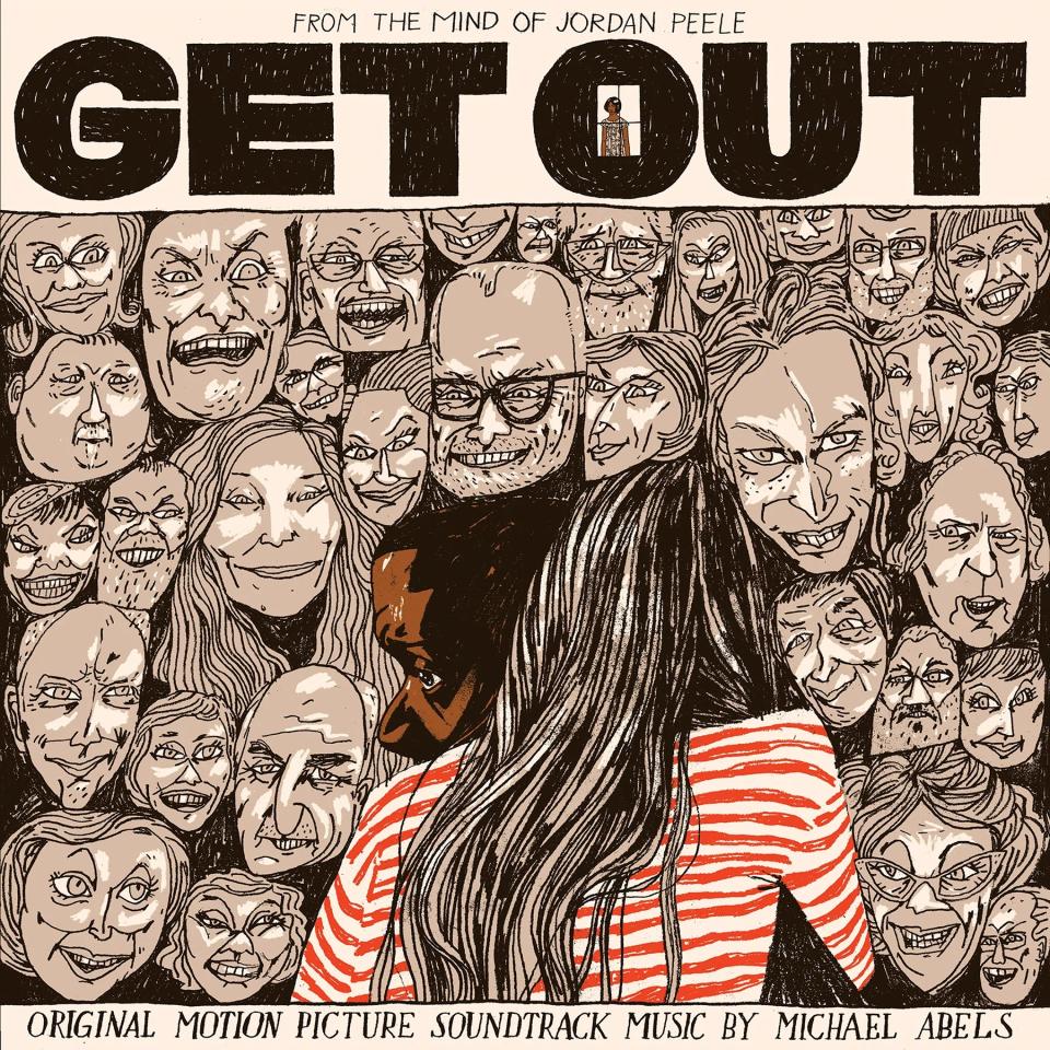 get out vinyl record cover