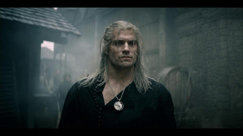 Henry Cavill como Geralt de Rivia en The Witcher (Crédito: IMDb)