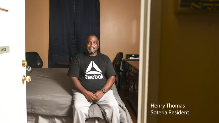 Henry Thomas, Soteria resident, speaks on his journey transitioning out of prison after a 15-year sentence.