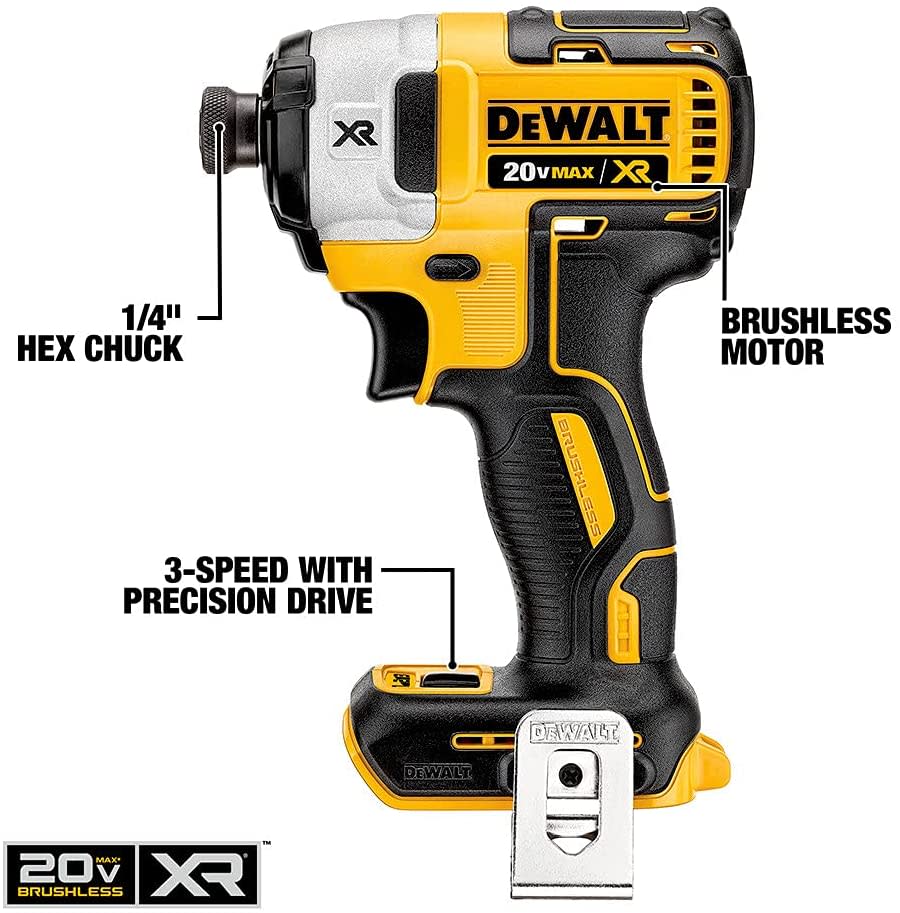 DeWalt 20V Max XR Cordless Drill Combo Kit