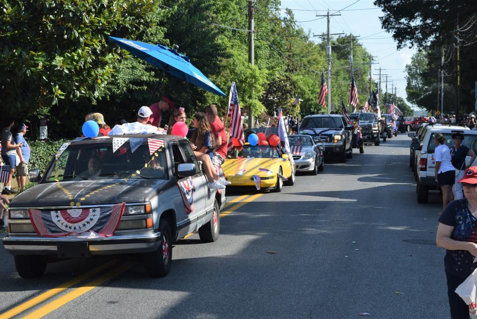 The uniquely Lewes Doo-Dah Parade July 4, 2023.