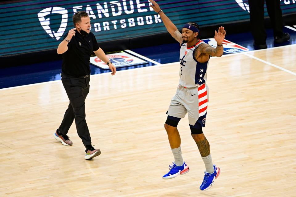 Bradley Beal and the Wizards will face the top-seeded Sixers in the first round starting Sunday.