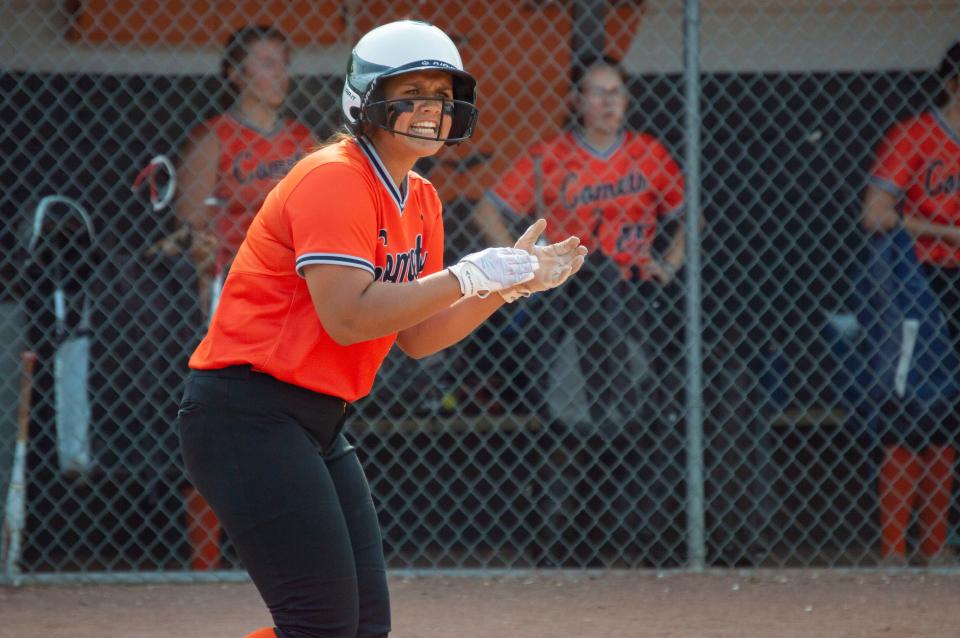 Jonesville junior Alexis Trine will be one of the top impact players in Hillsdale County prep softball, looking to help lead the Comets to an impressive debut season in the Cascades conference.