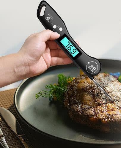 DOQAUS Instant Read Food Thermometer. Image via Amazon.