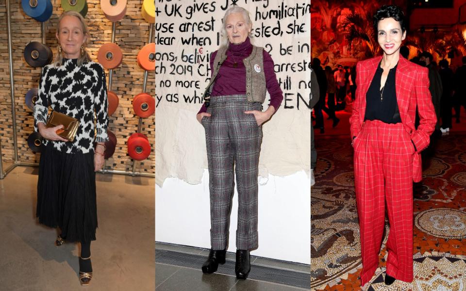 lucinda chambers farida khelfa vivienne westwood - Getty Images / Rex Features