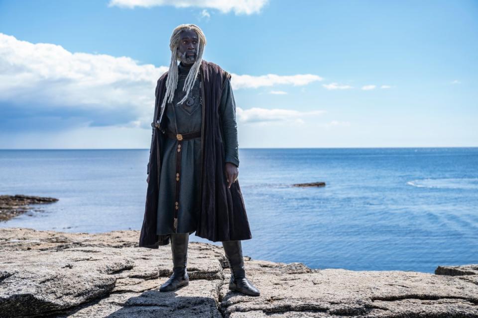 Steve Toussaint as Lord Corlys Velaryon aka the Sea Snake in 'House of the Dragon' (Photo: HBO/Twitter)