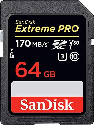 1) Sandisk Extreme Pro UHS-1 Card