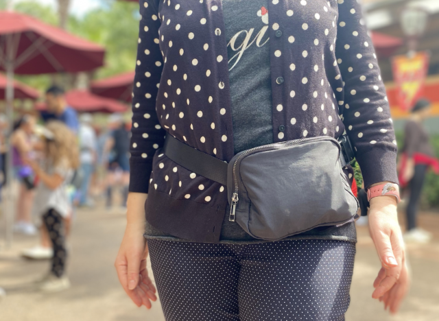 I wore this $13 belt bag at Disney World and it made my visit so much easier