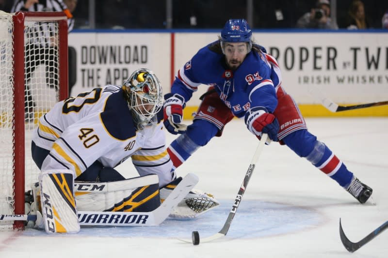 NHL: Buffalo Sabres at New York Rangers