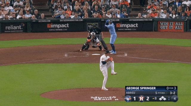 George Springer silences a disrespectful fan : r/Torontobluejays